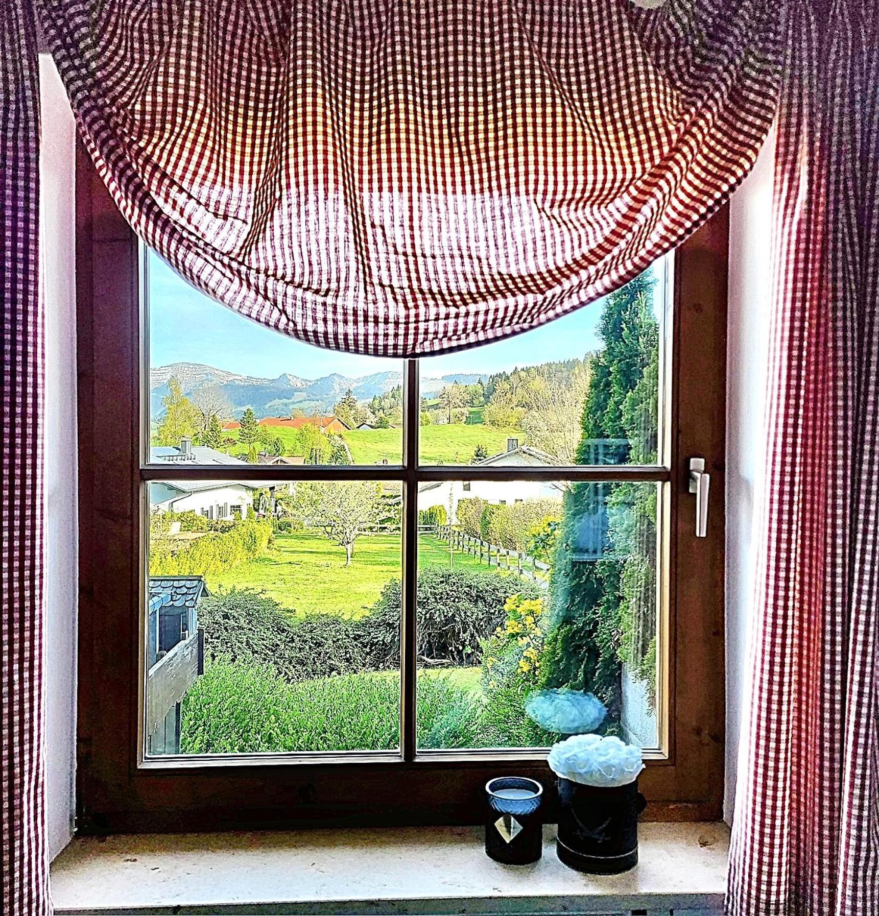Lindners Hideaways - Bergnest Lodge - Bergblick Fewo 6 Pers Balkon Garten Hund Ski Unterkunft Luftkurort Oberreute Naehe Buchenegger Wasserfaelle Eistobel Bodensee Zewnętrze zdjęcie