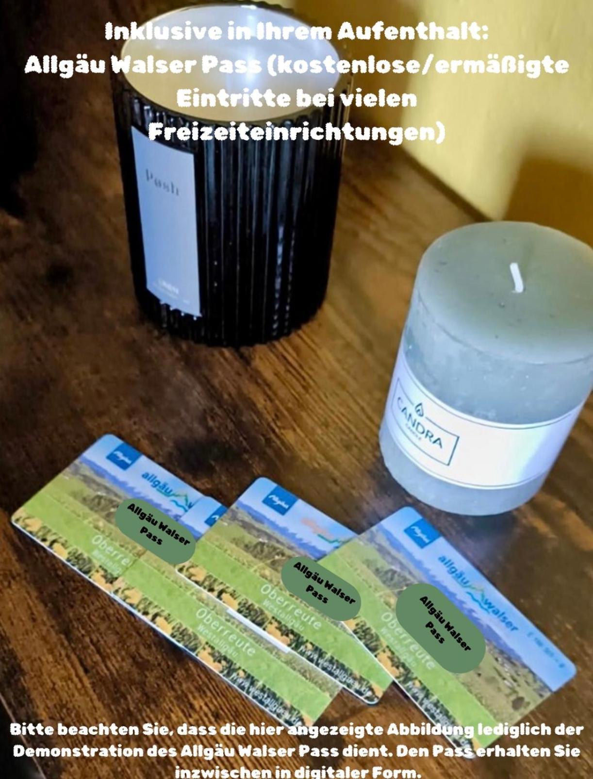 Lindners Hideaways - Bergnest Lodge - Bergblick Fewo 6 Pers Balkon Garten Hund Ski Unterkunft Luftkurort Oberreute Naehe Buchenegger Wasserfaelle Eistobel Bodensee Zewnętrze zdjęcie